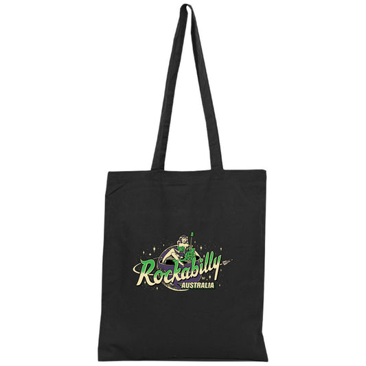 Rockabilly Australia Tote Bag with Colour Logo