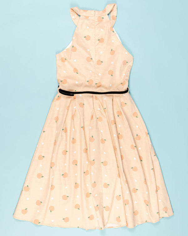 Ophia Bubblegum Collection - Peachy Keen Dress - Rockabilly Australia Pty Ltd