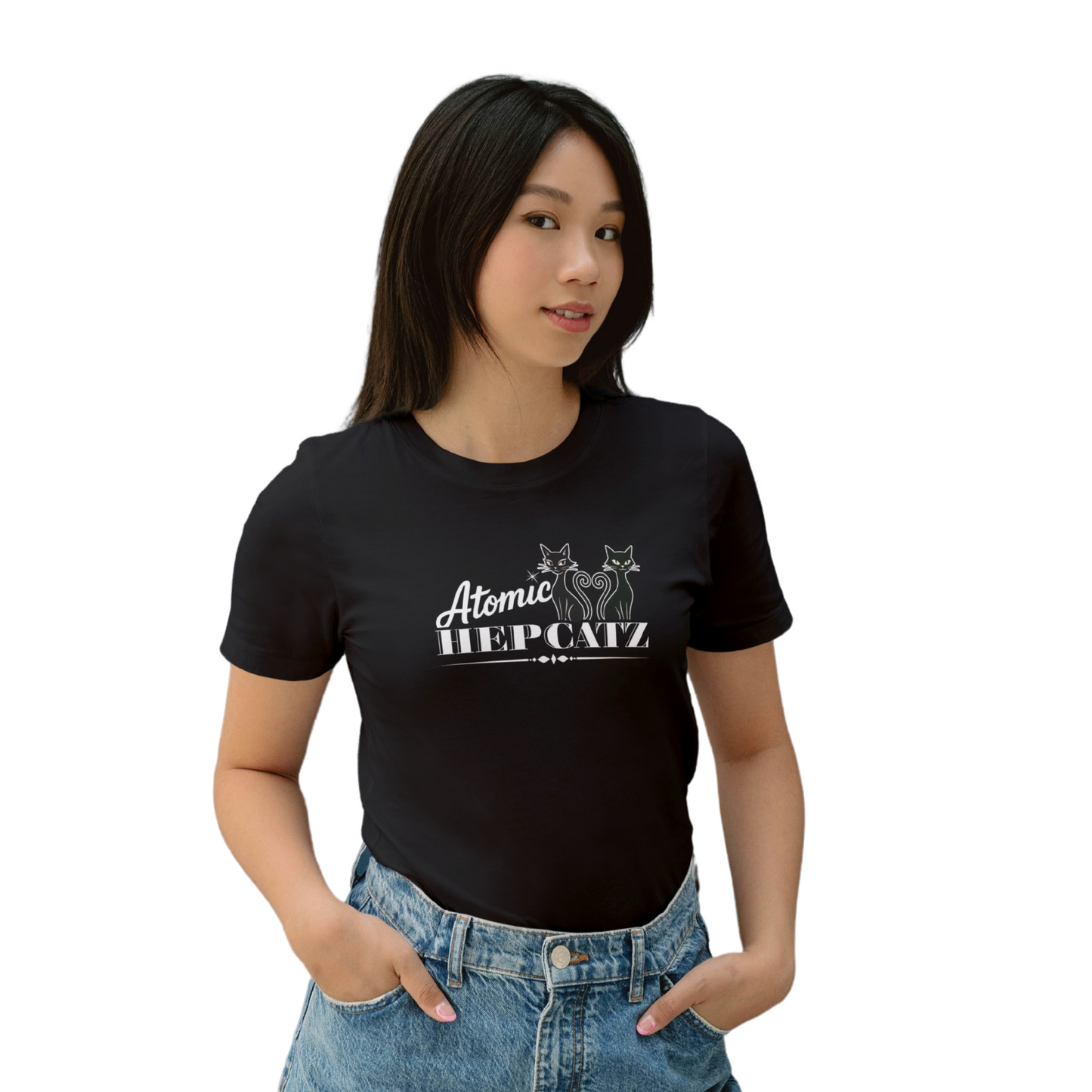 Black Atomic Hepcatz Unisex Tee