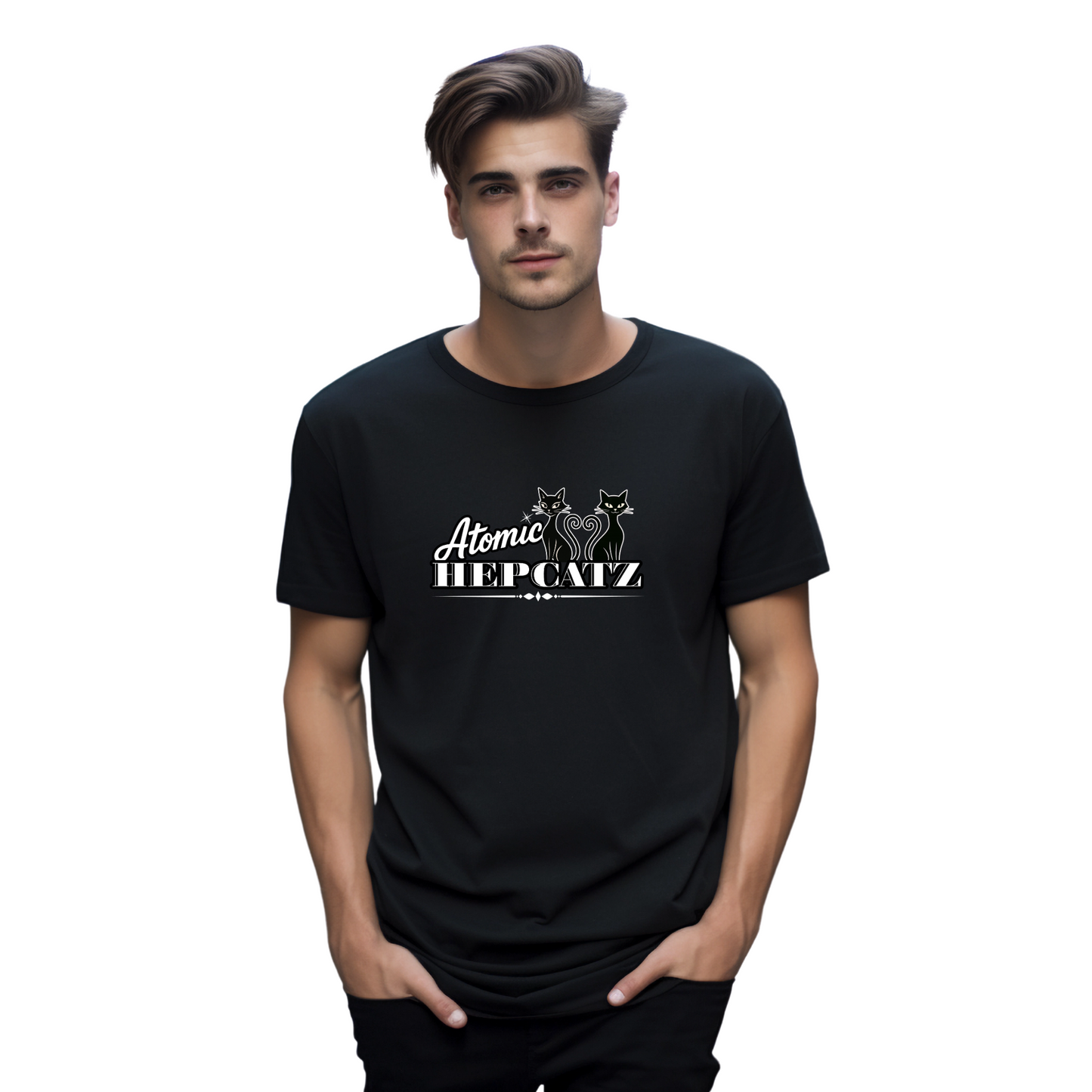 Black Atomic Hepcatz Unisex Tee