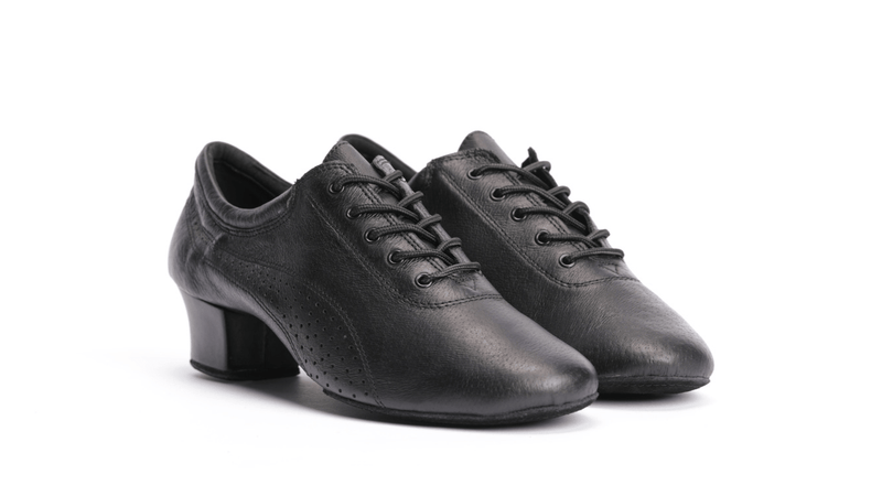 Boys/Men, High Performance, Split sole, Latin Dance Shoe. (Premium, soft black leather, Suede Split Sole) - (7710B) - Rockabilly Australia Pty Ltd