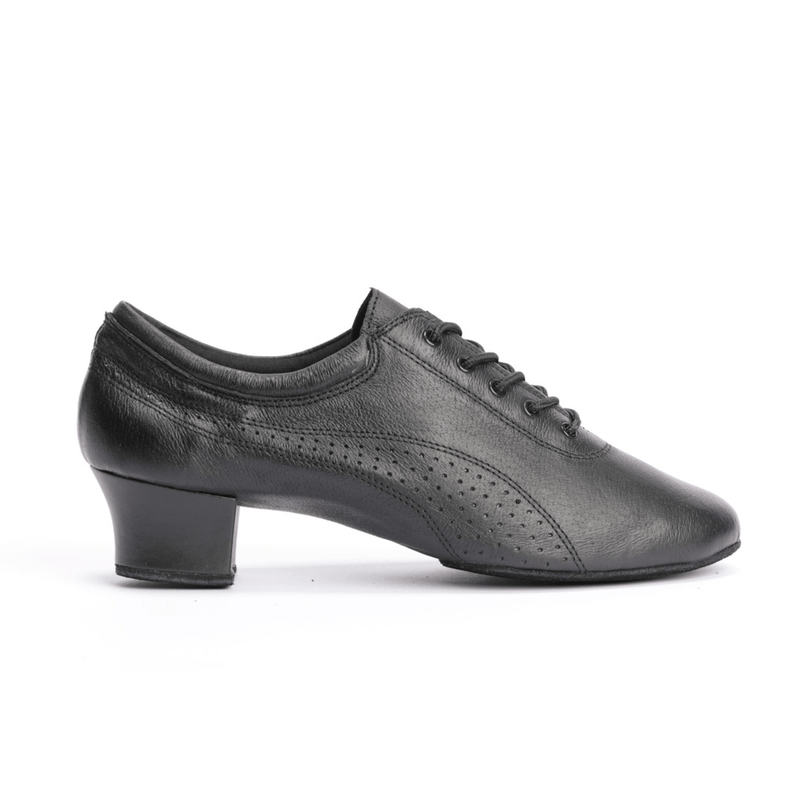 Boys/Men, High Performance, Split sole, Latin Dance Shoe. (Premium, soft black leather, Suede Split Sole) - (7710B) - Rockabilly Australia Pty Ltd