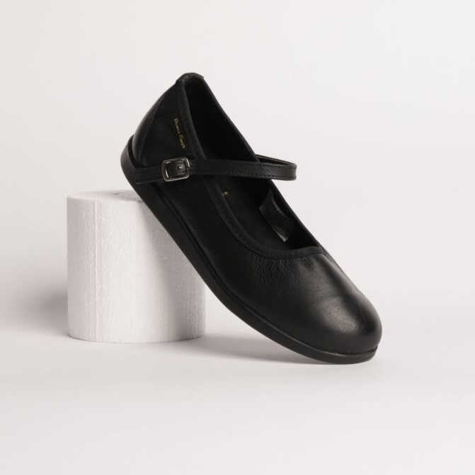 Ladies, Classic, Mary Jane, In White Leather With Dual Pivot Point, Spin Spots And Ultra Flexible Smooth Sole, Dance Shoe - (7820B - 1) - Rockabilly Australia Pty Ltd