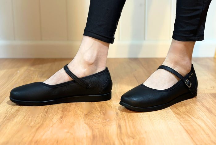 Ladies, Classic, Mary Jane, In White Leather With Dual Pivot Point, Spin Spots And Ultra Flexible Smooth Sole, Dance Shoe - (7820B - 1) - Rockabilly Australia Pty Ltd