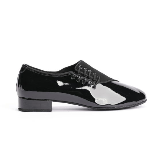 Mens Unique, Suede and Patent Leather, Standard Dance Shoe - (7778) - Rockabilly Australia Pty Ltd