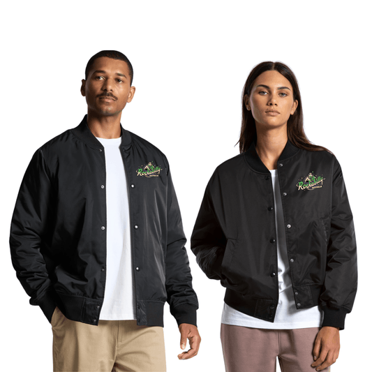 Rockabilly Australia Bomber Jacket Colour Vince Ray logo - Rockabilly Australia Pty Ltd