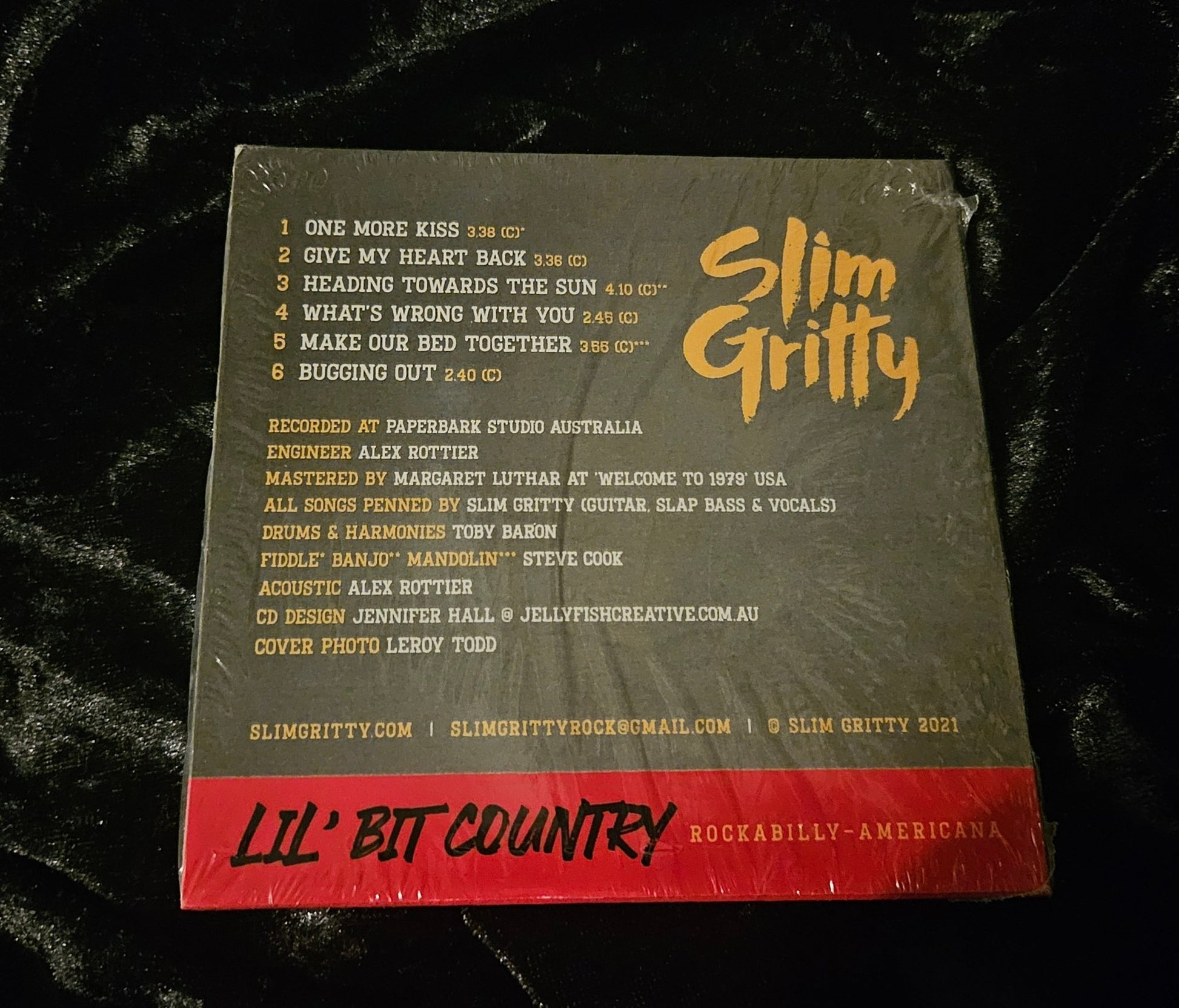 "Slim Gritty - Lil' Bit Country" CD - Rockabilly Australia Pty Ltd