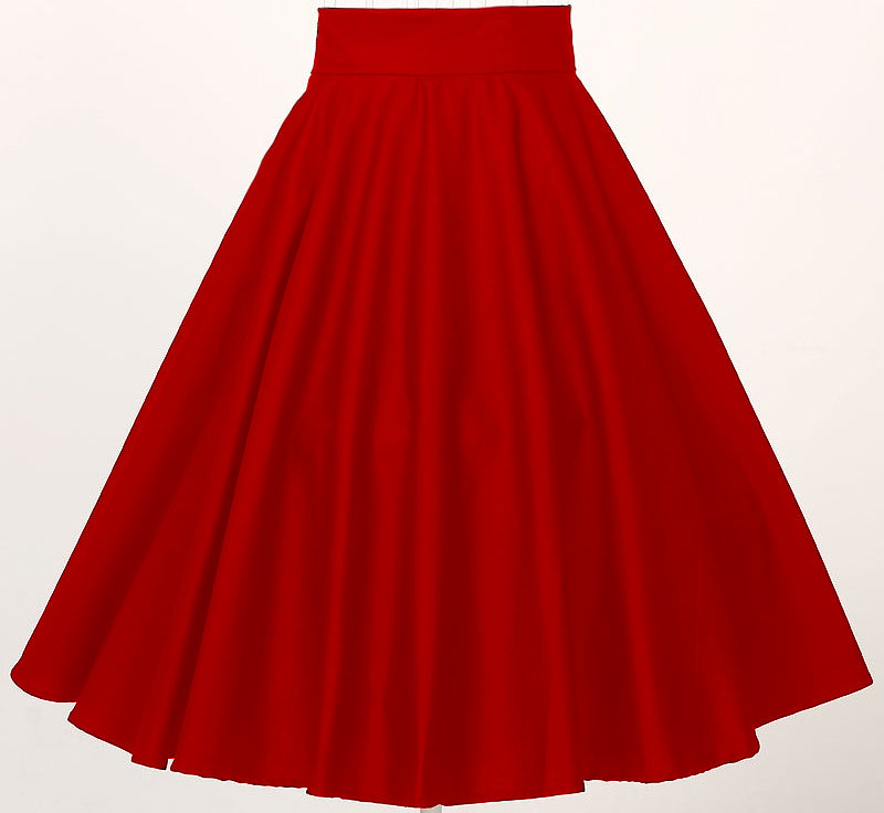 Ladies Full Circle, Rock And Roll Skirt With Pockets - (SK) - Rockabilly Australia Pty Ltd
