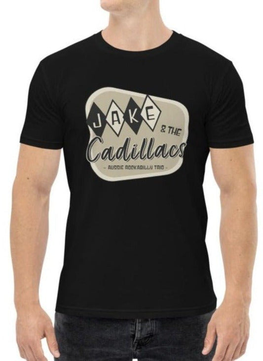 Jake and the Cadillacs - Original Logo Unisex Band Tee - Rockabilly Australia Pty Ltd