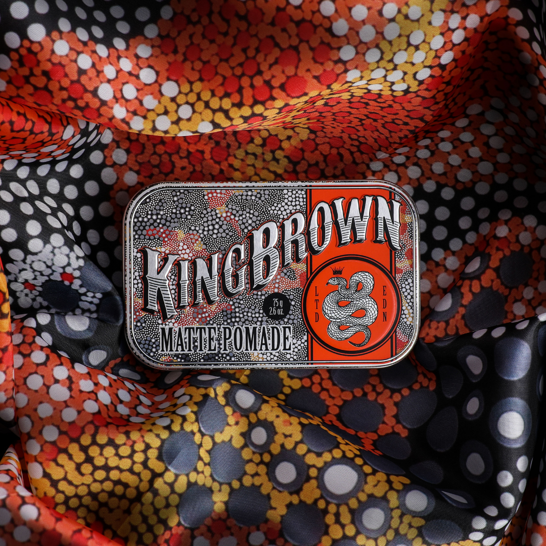 King Brown Matte Pomade / Limited Edition 75g - Rockabilly Australia Pty Ltd
