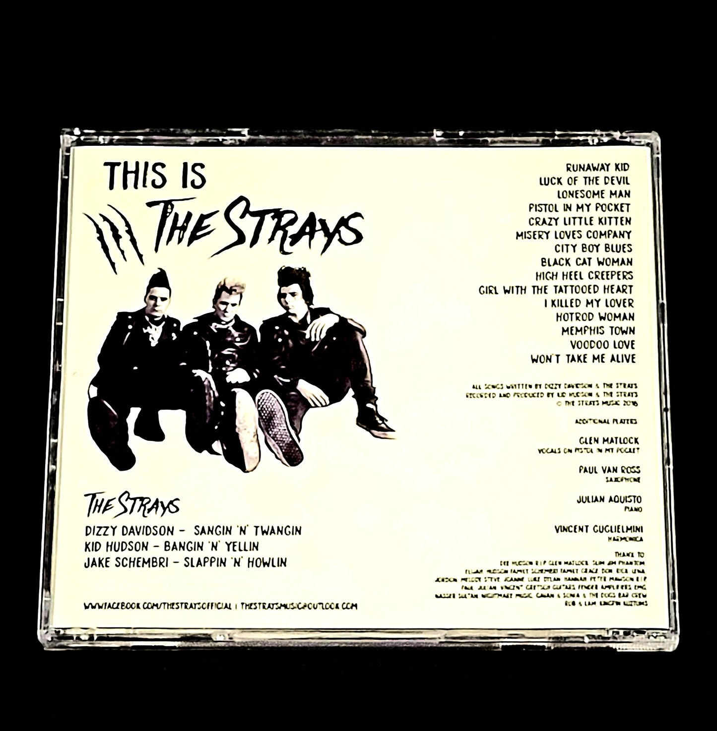The Strays - "This is The Strays" - Original CD (2016) - Rockabilly Australia Pty Ltd