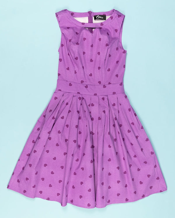 Ophia Bubblegum Collection - The Sweetheart Dress - Rockabilly Australia Pty Ltd