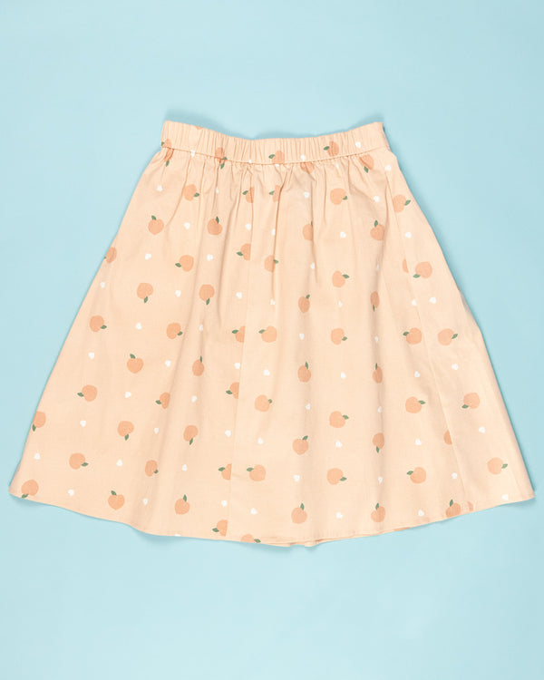 Ophia Bubblegum Collection - Peachy Keen Skirt - Rockabilly Australia Pty Ltd