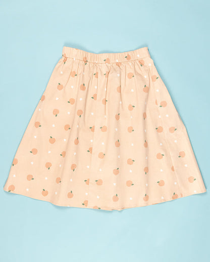 Ophia Bubblegum Collection - Peachy Keen Skirt - Rockabilly Australia Pty Ltd