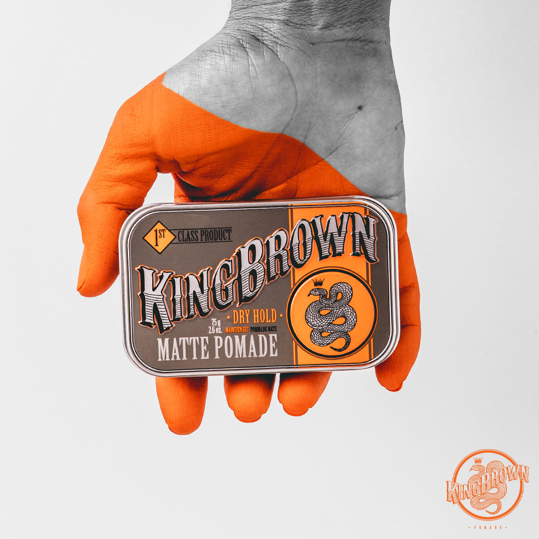 King Brown Matte Pomade 75g - Rockabilly Australia Pty Ltd