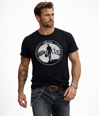 Mens "Desert Run" Tee - Apache Designs - Rockabilly Australia Pty Ltd