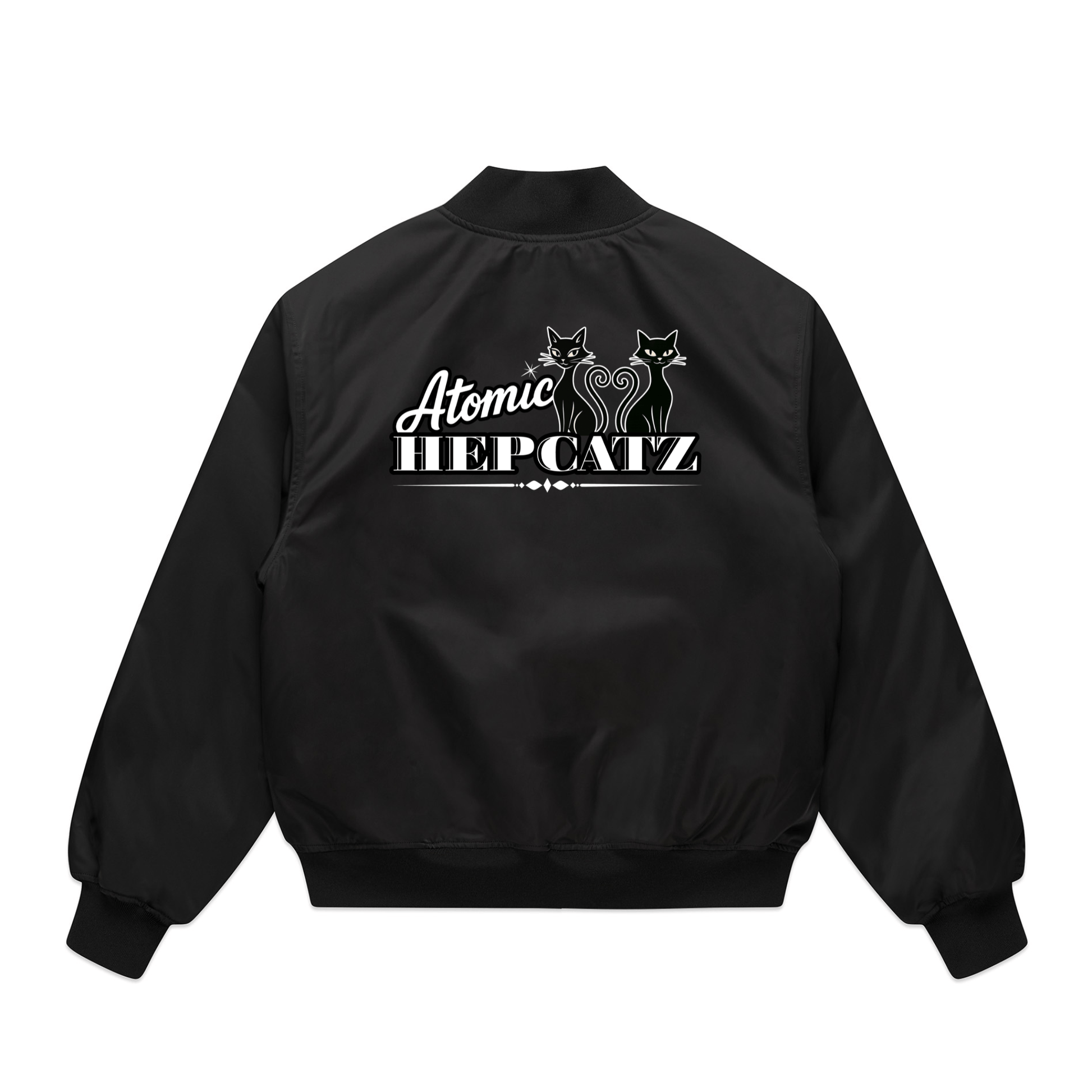 Atomic Hepcatz Bomber Jacket - Rockabilly Australia Pty Ltd