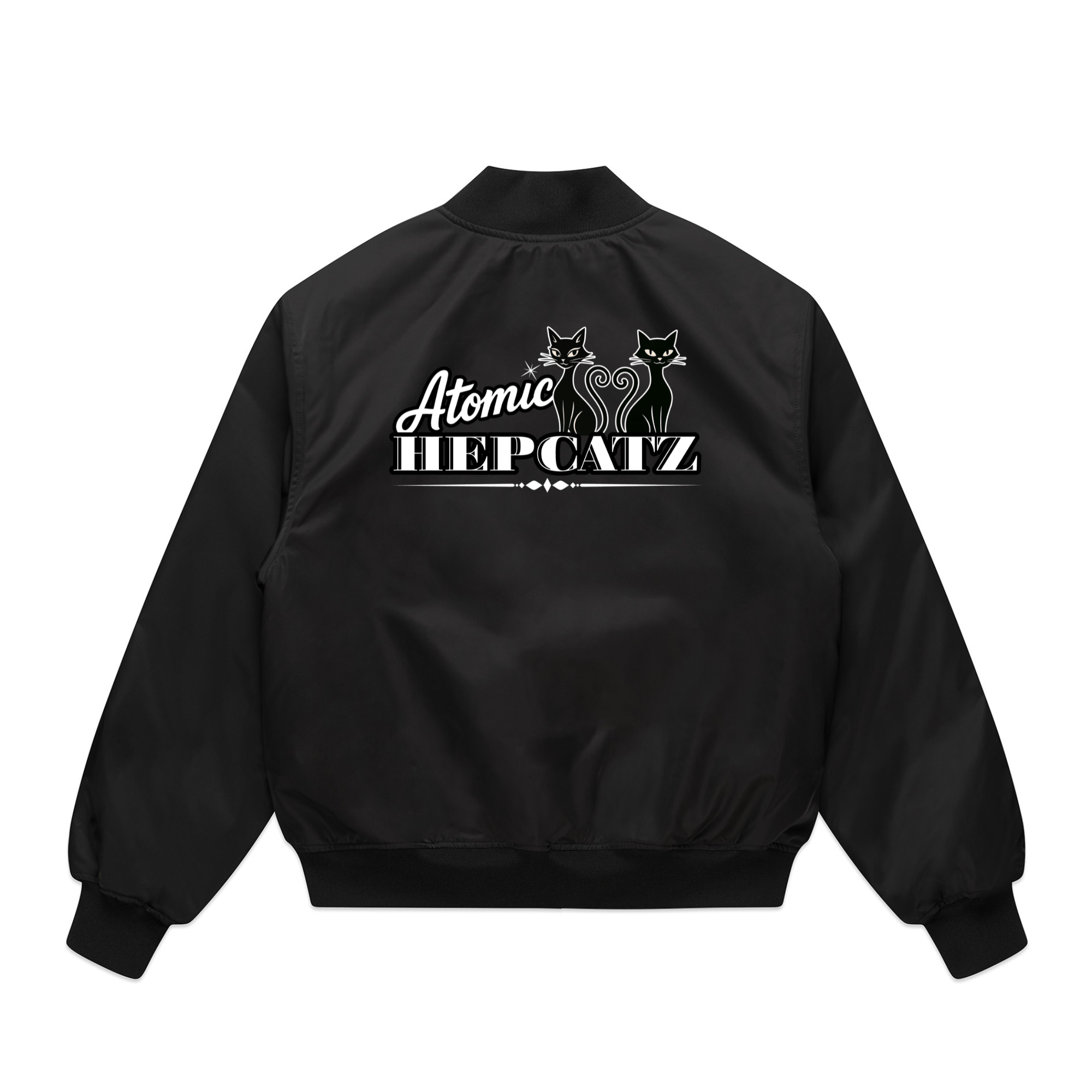 Atomic Hepcatz Bomber Jacket - Rockabilly Australia Pty Ltd