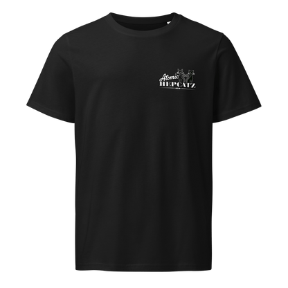 Black Atomic Hepcatz Unisex Crew Tee - Rockabilly Australia Pty Ltd