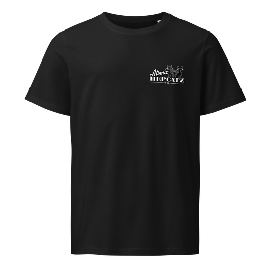 Black Atomic Hepcatz Unisex Crew Tee - Rockabilly Australia Pty Ltd