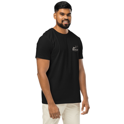 Black Atomic Hepcatz Unisex Crew Tee - Rockabilly Australia Pty Ltd