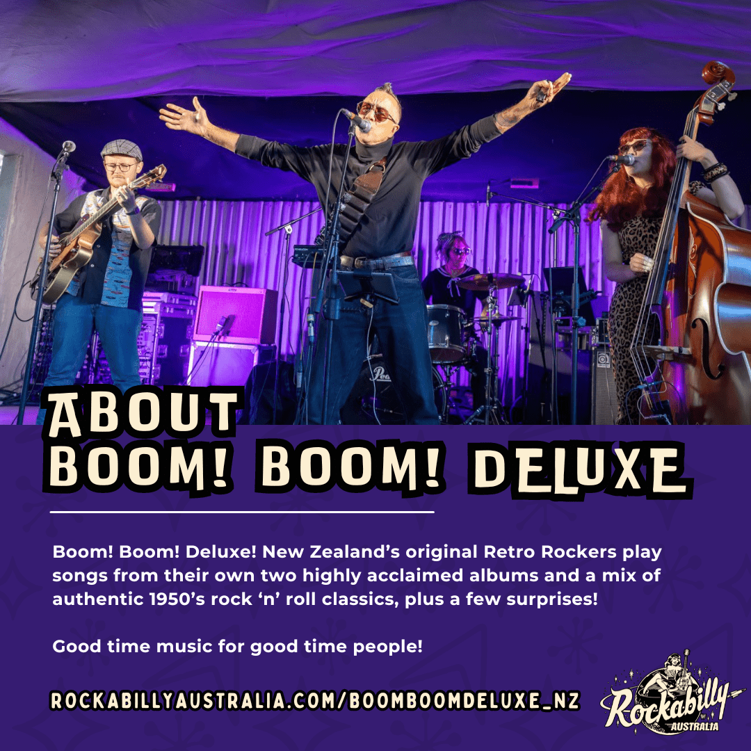 Boom! Boom! Deluxe - NZ - Rockabilly Australia Pty Ltd