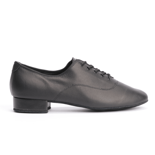 Boy's/Men's, Soft Nubuck Leather, Lace Up, Standard Ballroom Dance Shoe - (S8006) - Rockabilly Australia Pty Ltd