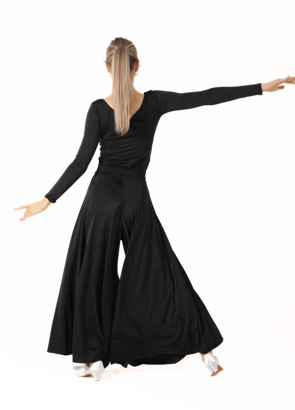 Dance Trouser (Eva) In Black - Rockabilly Australia Pty Ltd