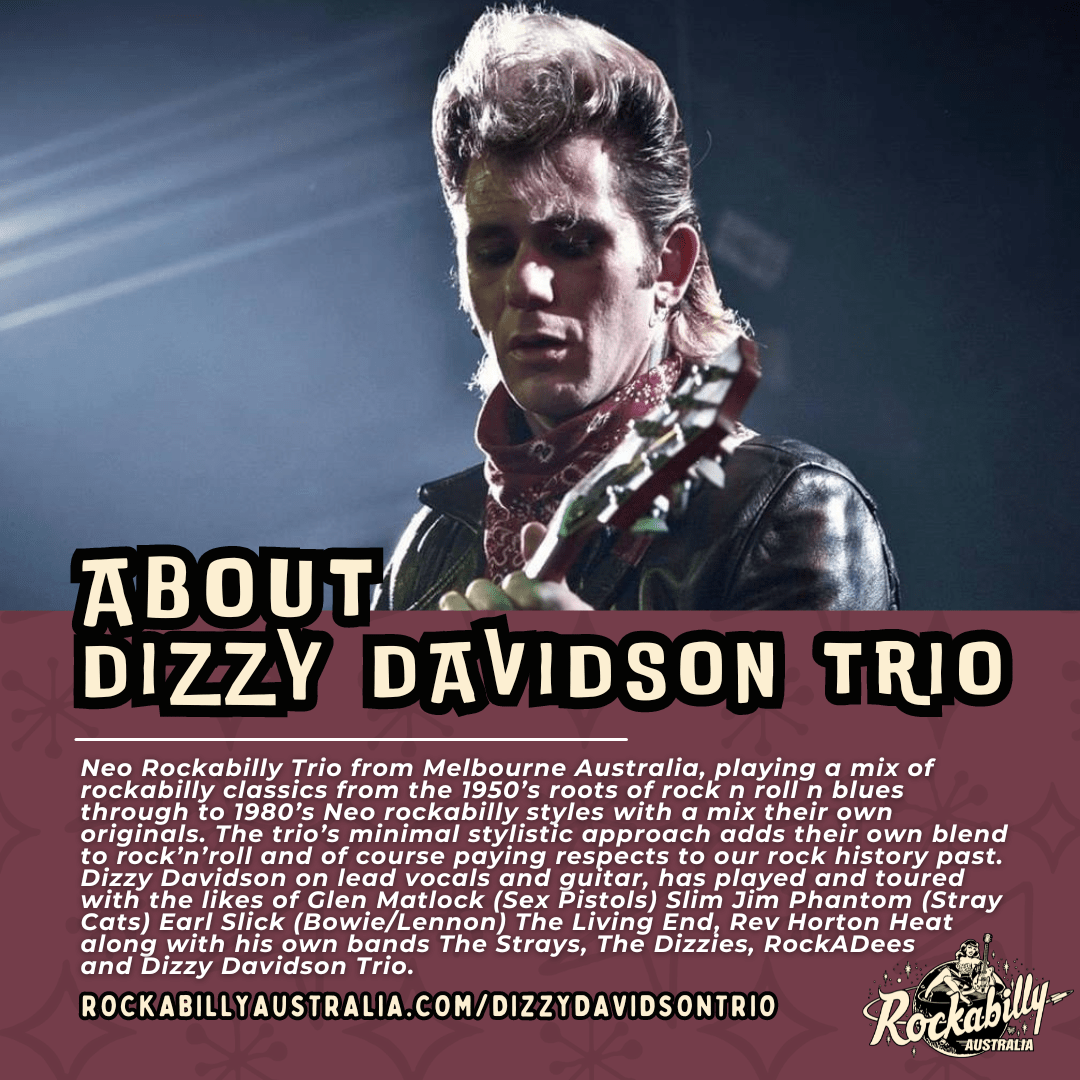 Dizzy Davidson Trio - Rockabilly Australia Pty Ltd