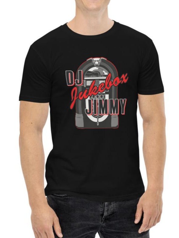 DJ Jukebox Jimmy - Printed Unisex Tee - Rockabilly Australia Pty Ltd