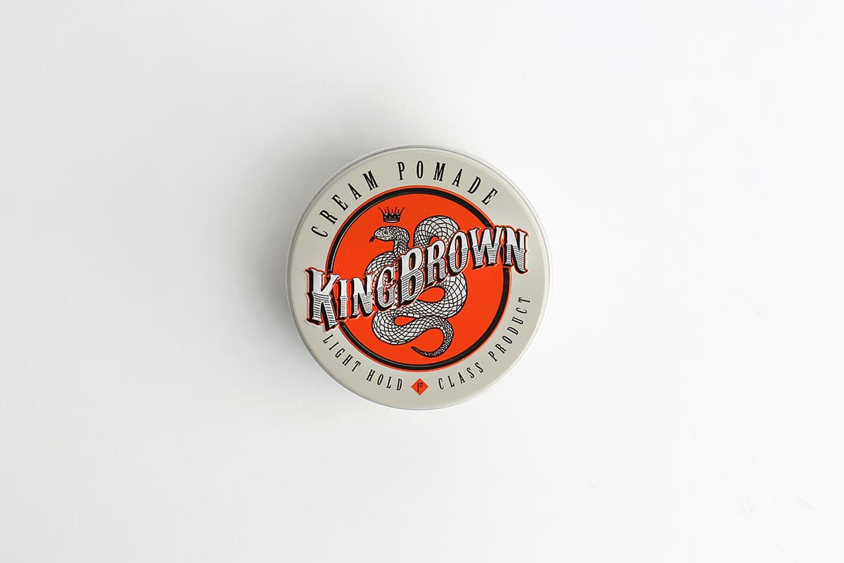 King Brown Cream Pomade 75g - Rockabilly Australia Pty Ltd