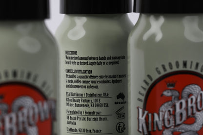 King Brown Beard Grooming Oil 30ml - Rockabilly Australia Pty Ltd