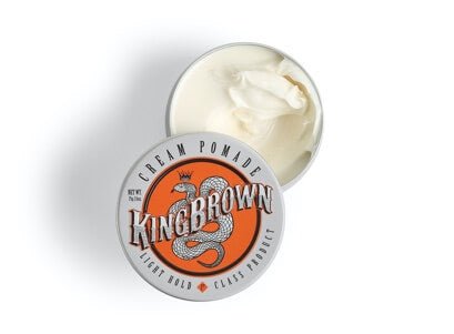 King Brown Cream Pomade 75g - Rockabilly Australia Pty Ltd