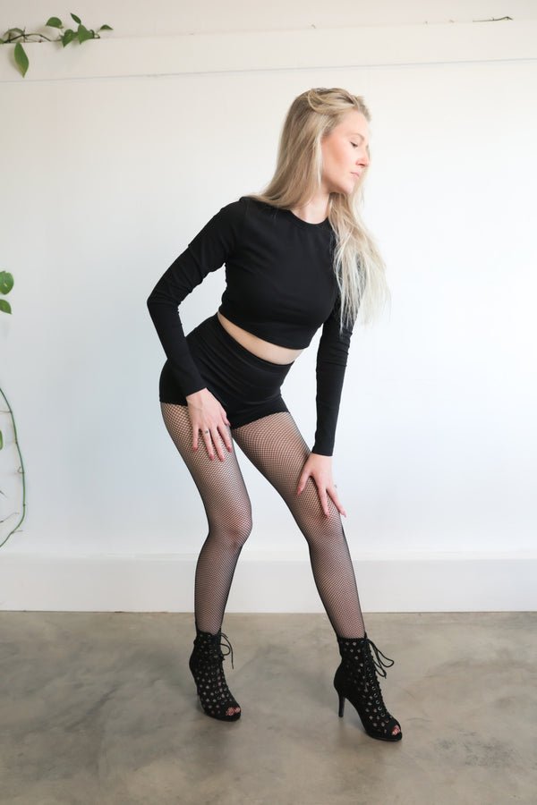 Ladies Dance Booties in Black - (COBRA) - Rockabilly Australia Pty Ltd