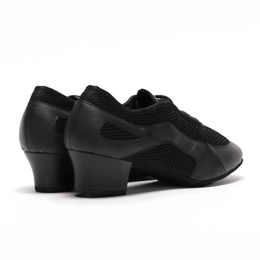 Ladies Split - Sole, 1.5 Inch Cuban Heel, Suede Sole Practice Dance Shoe (S902) - Rockabilly Australia Pty Ltd