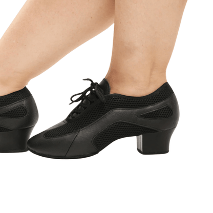 Ladies Split - Sole, 1.5 Inch Cuban Heel, Suede Sole Practice Dance Shoe (S902) - Rockabilly Australia Pty Ltd