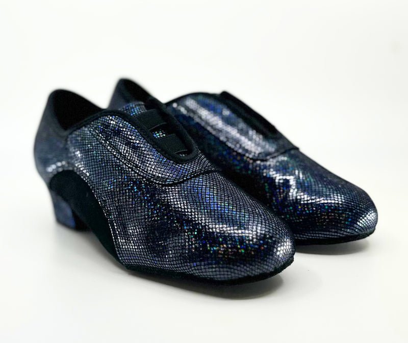 Ladies, Split - Sole, 1.5inch Cuban Heel, Practice Dance Shoe In Premium Unique Genuine Leather - (S923) - Rockabilly Australia Pty Ltd