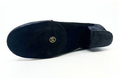Ladies, Split - Sole, 1.5inch Cuban Heel, Practice Dance Shoe In Premium Unique Genuine Leather - (S923) - Rockabilly Australia Pty Ltd