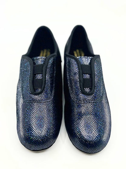Ladies, Split - Sole, 1.5inch Cuban Heel, Practice Dance Shoe In Premium Unique Genuine Leather - (S923) - Rockabilly Australia Pty Ltd