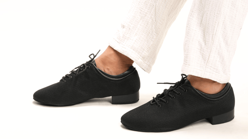 Men's Unique, Breathable Micro fibre and Leather, Spilt Sole, 1 Inch Standard Heel, Dance Shoe - (20M102) - Rockabilly Australia Pty Ltd