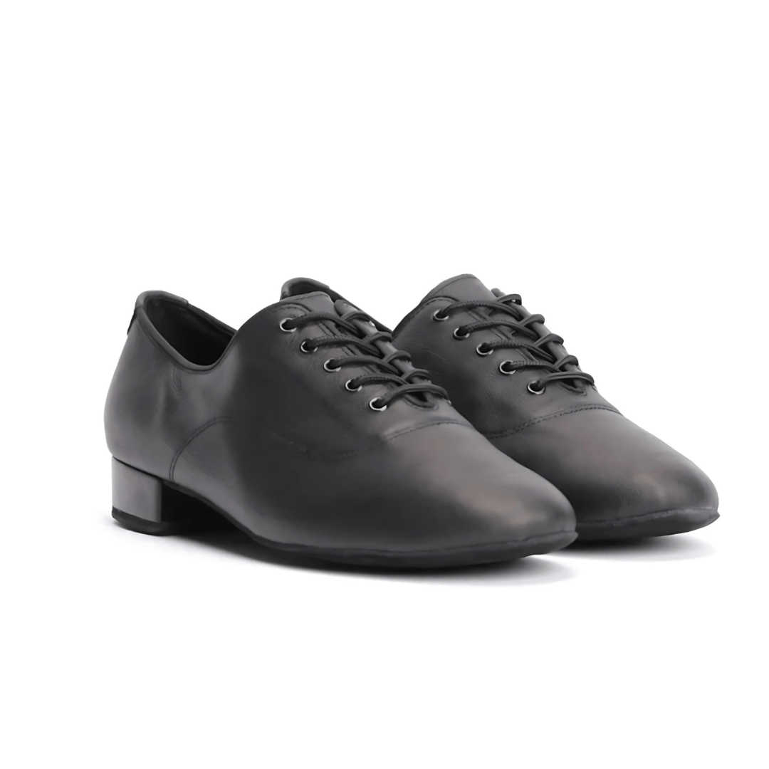 Men's/Boy's Soft Nubuck Leather, Lace Up, Suede Sole, Standard Ballroom Dance Shoe. (S8006) - Rockabilly Australia Pty Ltd