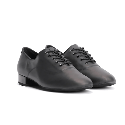 Men's/Boy's Soft Nubuck Leather, Lace Up, Suede Sole, Standard Ballroom Dance Shoe. (S8006) - Rockabilly Australia Pty Ltd