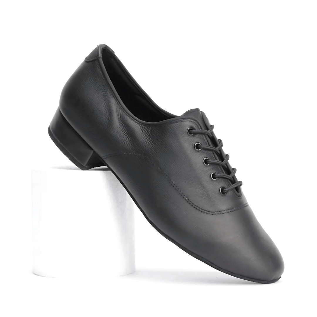 Men's/Boy's Soft Nubuck Leather, Lace Up, Suede Sole, Standard Ballroom Dance Shoe. (S8006) - Rockabilly Australia Pty Ltd