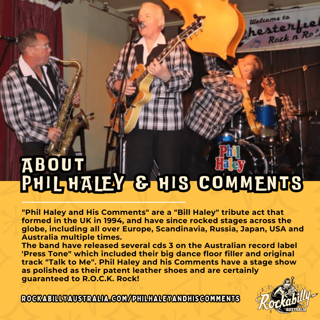 Phil Haley and His Comments - UK - Rockabilly Australia Pty Ltd