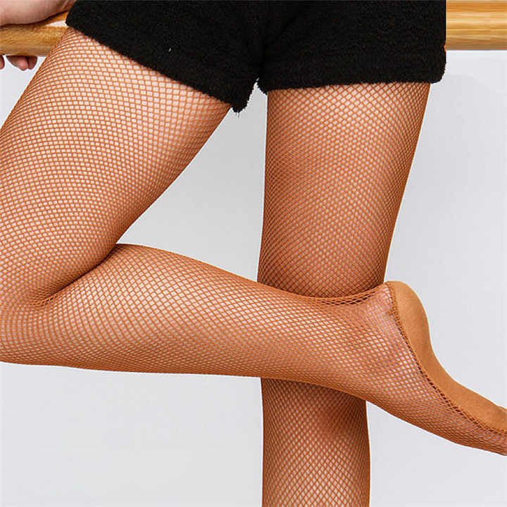 Professional Seemless Tan Fishnet Stockings - (TFN) - Rockabilly Australia Pty Ltd