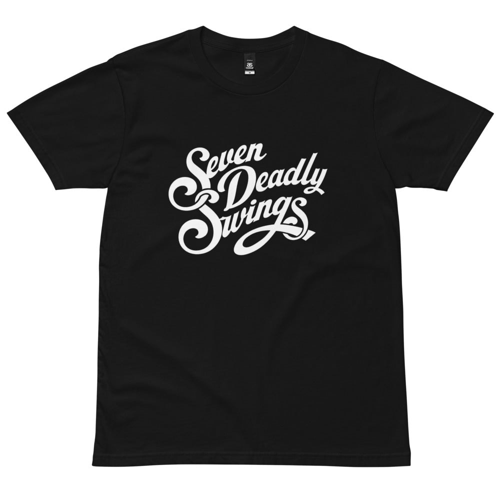 Seven Deadly Swings - Printed Unisex Band Tee - Rockabilly Australia Pty Ltd