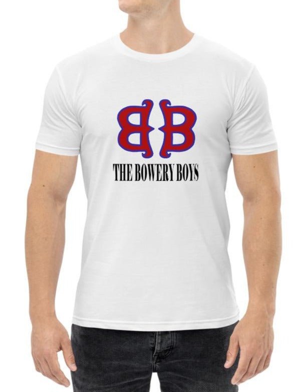 The Bowery Boys - Printed White Unisex Band Tee - Rockabilly Australia Pty Ltd