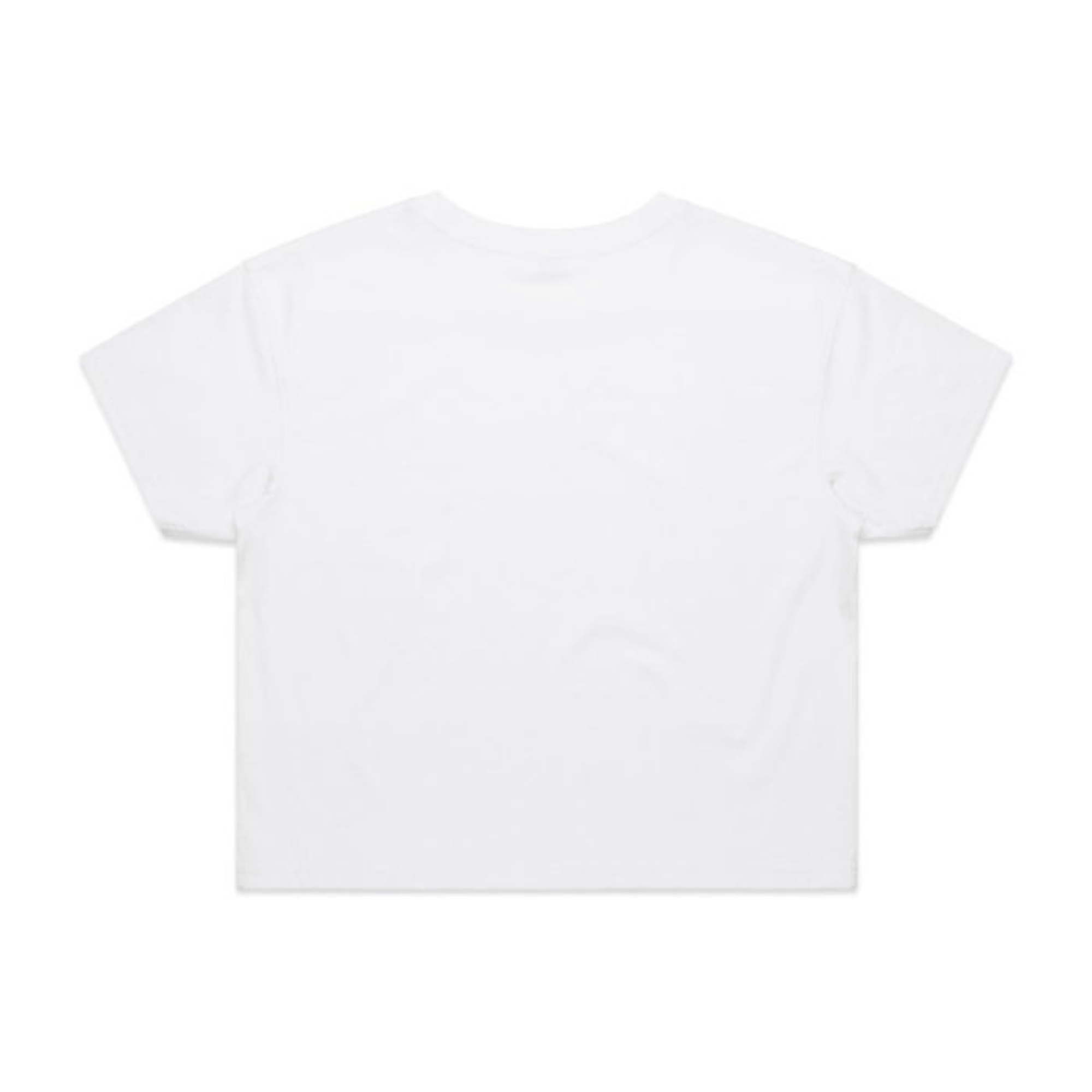 White Atomic Hepcatz Women’s Crop Tee (4062) - Rockabilly Australia Pty Ltd