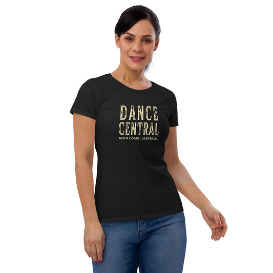 Ladies "DANCE CENTRAL" tee - Rockabilly Australia Pty Ltd