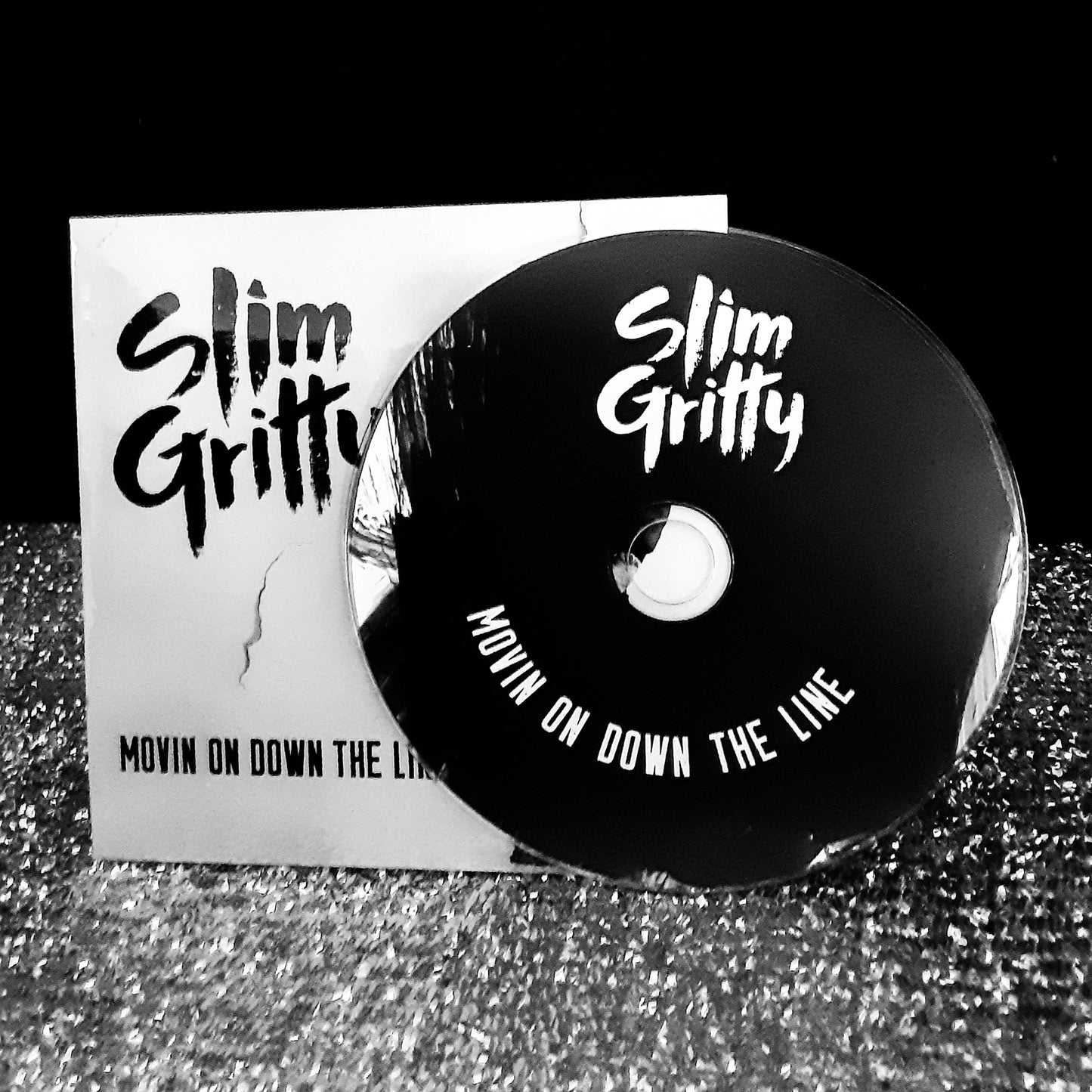 "Slim Gritty - MOVIN ON DOWN THE LINE" Original CD - Rockabilly Australia Pty Ltd